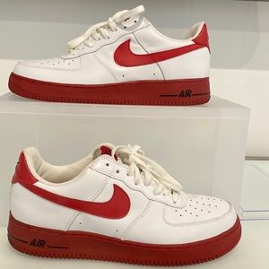 Nike AF-1 low White and Red